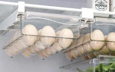 Контейнер выдвижной для яиц в холодильник